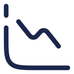 Diagram Down SVG Icon